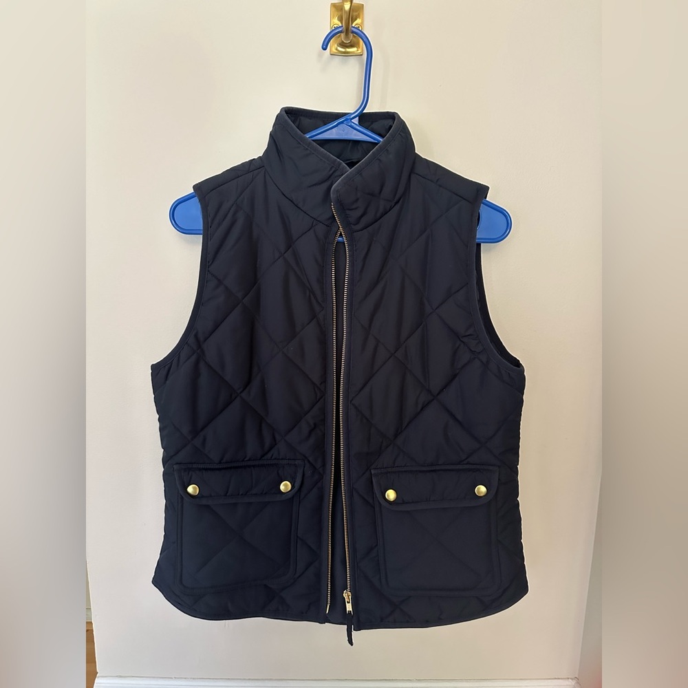 Like New J Crew Navy Vest